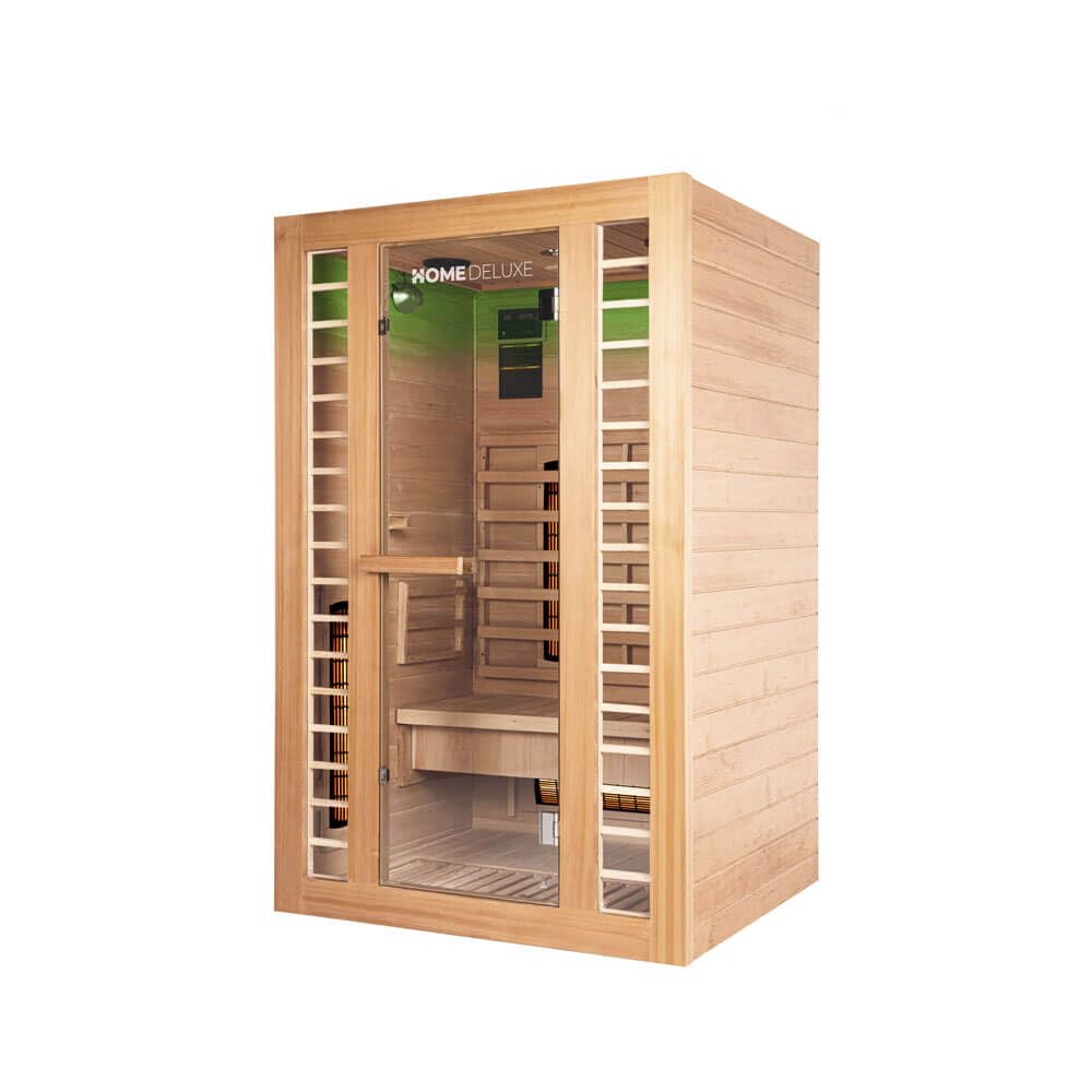 Home Deluxe Infrarotkabine REDSUN M DELUXE – 120x105cm, 2 Pers.