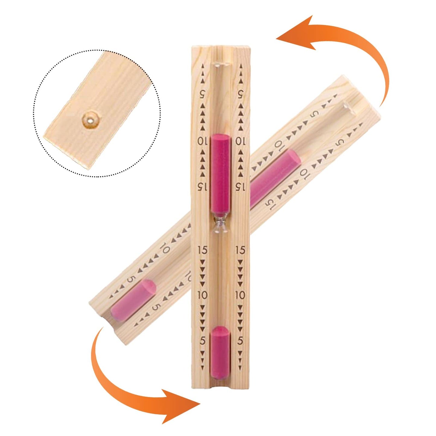 Sauna Komplett-Set 4-teilig – Eimer, Kelle, Thermometer & Sanduhr