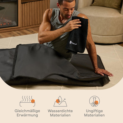 LifePro RejuvaWrap Infrarot-Saunadecke – Einstellbare Heizstufen