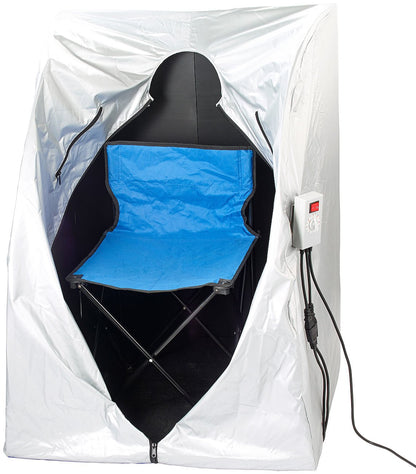 Portable Infrarot-Sitzsauna mit 2 Keramikheizern, 1.600 W