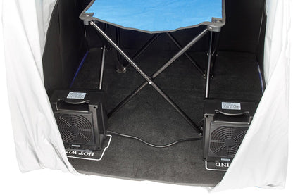 Portable Infrarot-Sitzsauna mit 2 Keramikheizern, 1.600 W