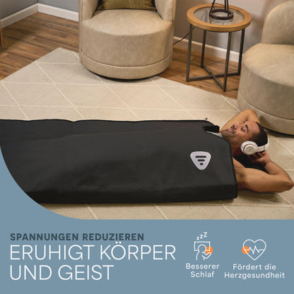 LifePro RejuvaWrap Infrarot-Saunadecke – Einstellbare Heizstufen